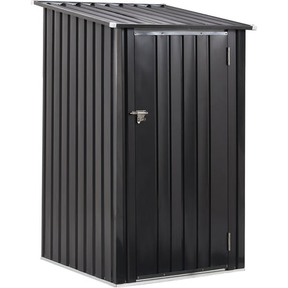 Metal Firewood Storage Shed