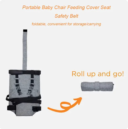 Child Chair Safety Belt – Adjustable Feeding Guard