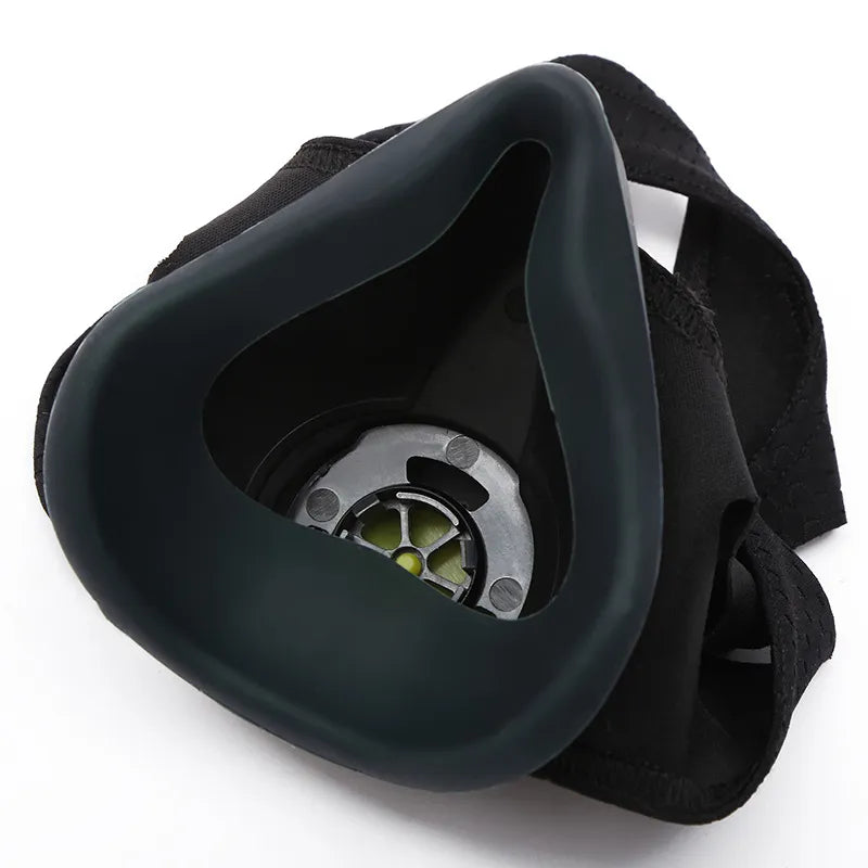 Black Exercise Resistance Mask Anaerobic Adjustable