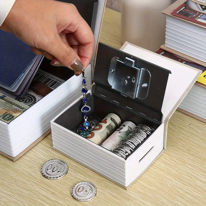 1PC Portable Key Safe, Hidden Book Dictionary Money Box, Savings Box, Coin Box, Home Safe, Secret Storage Box, Money Box, Savings Box, Store Jewelry Valuables