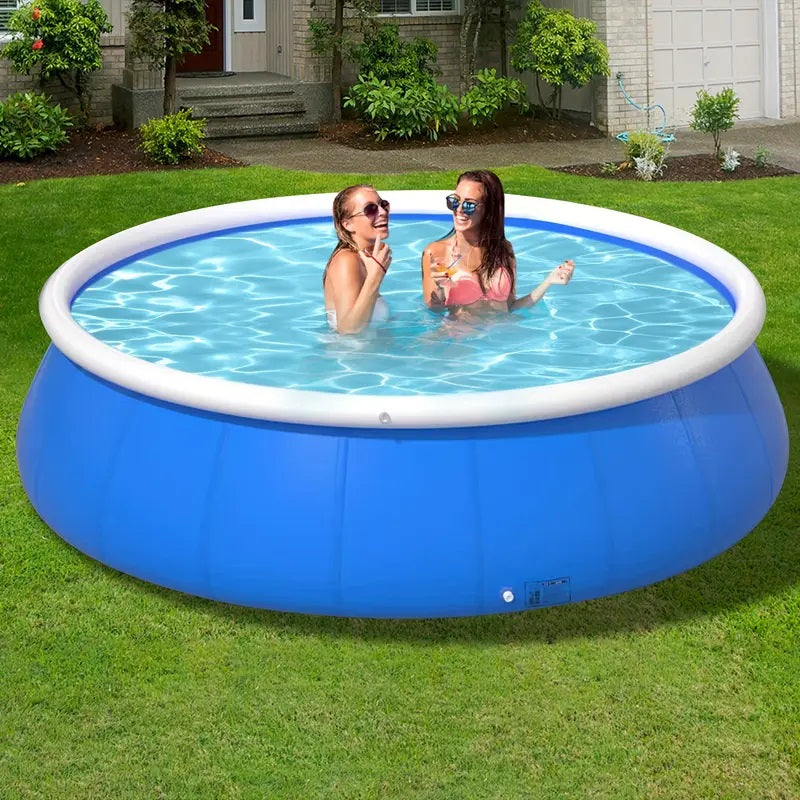 Inflatable swimming pool305*76 butterfly inflatable coil mesh pool by Dropsure