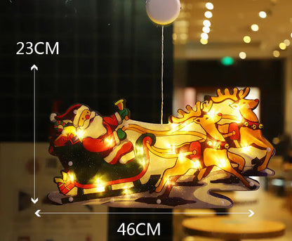 Christmas LED Suction Cup Lights