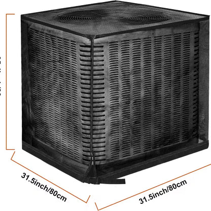 Four Seasons Anti-Blocking Mesh Outdoor Air Conditioner Cover | Easy to Install and Clean, AC Unit Protection - Prevents Debris Buildup