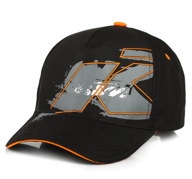 KTM Racing Cap for Off-Road Motorcycles and Baseball