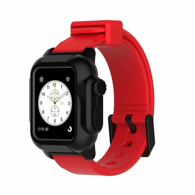 Waterproof Case And Strap Watch