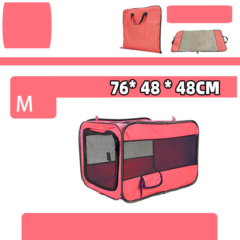 Pet Travel Carrier Bag Portable Pet Bag Folding Fabric Pet Carrier Travel Carrier Bag For Pet Cage With Locking Safety Zippers by Pet Zen