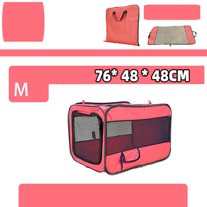 Pet Travel Carrier Bag Portable Pet Bag Folding Fabric Pet Carrier Travel Carrier Bag For Pet Cage With Locking Safety Zippers by Pet Zen