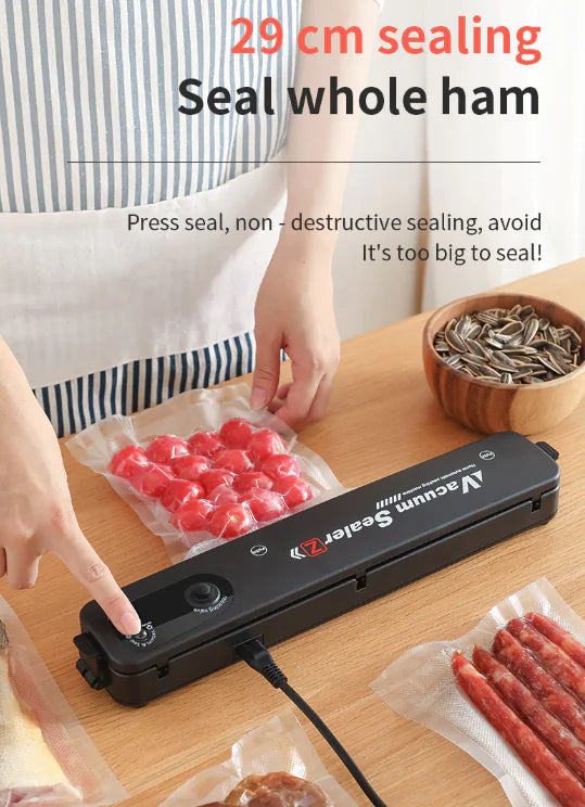 Vacuum Sealer Machine Food Preservation Storage Saver Automatic With Seal Bag - Anti Spier 