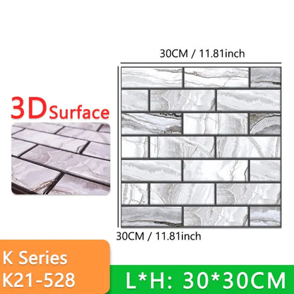 Thick Self-Adhesive Marble Floor Stickers