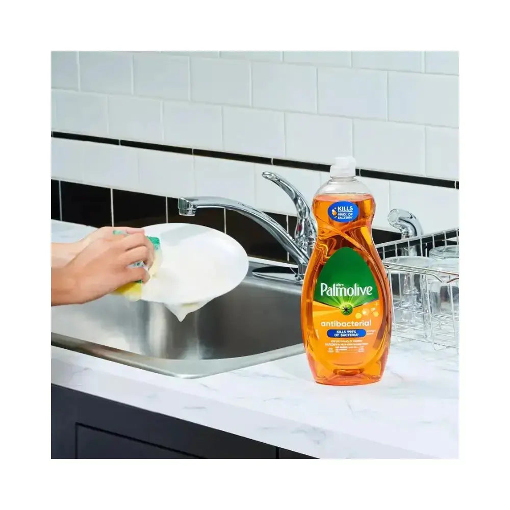 Palmolive Ultra Antibacterial Dishwashing Liquid Orange 12.6oz