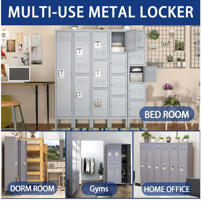 Metal Lockers With Locks