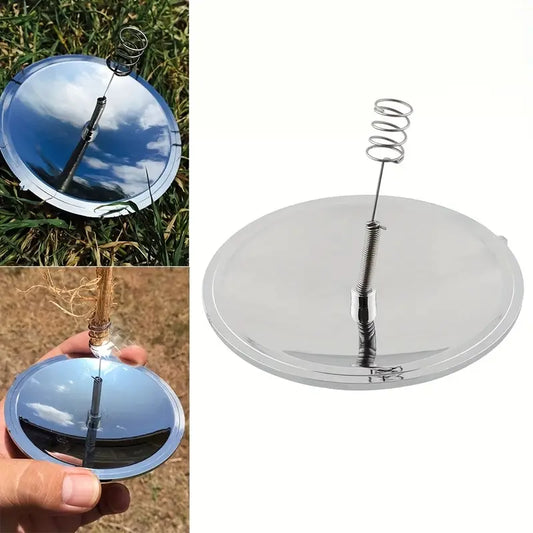 Compact & Durable Solar Fire Starter | Portable, No Battery Needed for Camping, Survival, Outdoor Emergencies - Emergency Ignition Gear