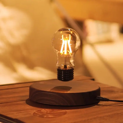 Levitating Light Bulb, Magnetic Floating Levitation Lamp, Decoration For Room And Office, Unique Tech Gift