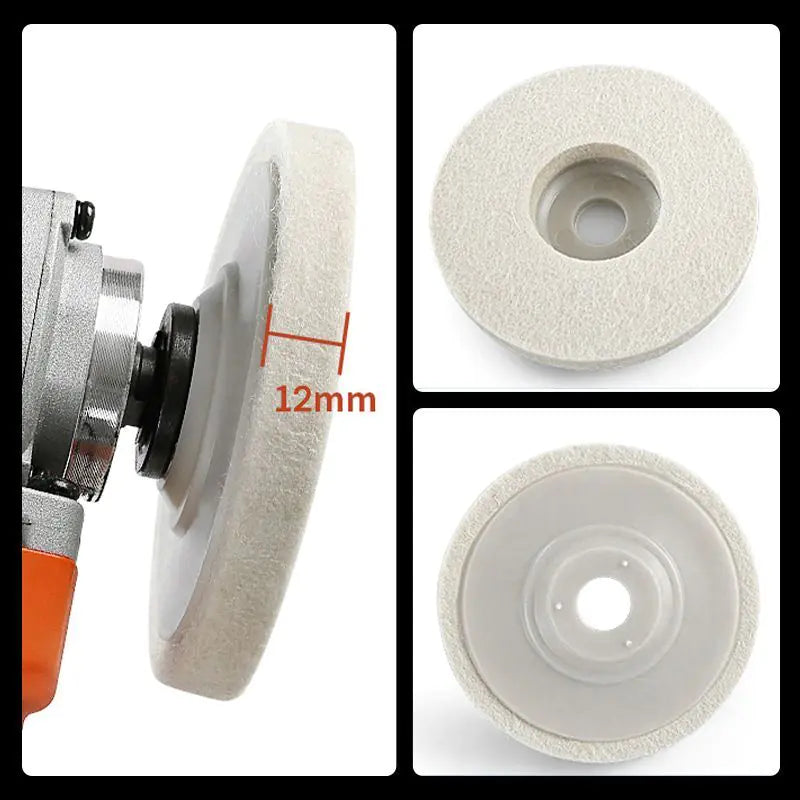 Wool Polishing Wheel Disc for Angle Grinder