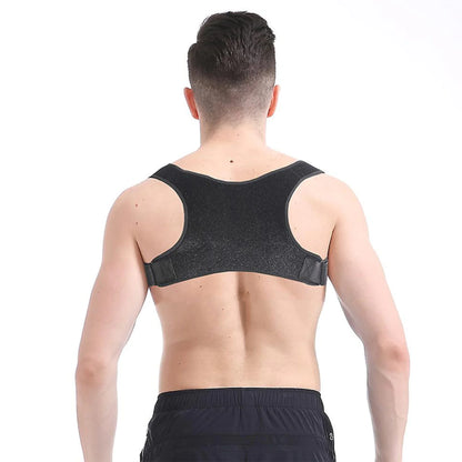 Adjustable Posture Corrector Back Shoulder Support Correct Brace Belt Men Women - Anti Spier 