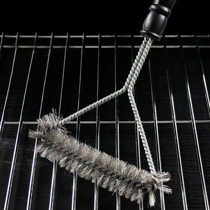 Stainless Steel BBQ Grill Cleaning Brush - 1pc Tool