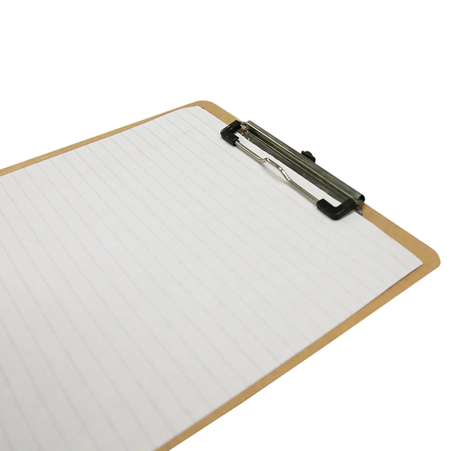 Standard Size Hardboard Clipboard w/ Low Profile Clip