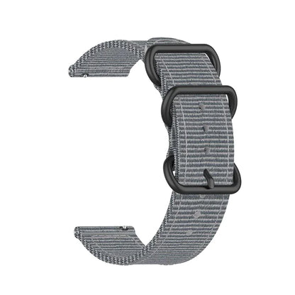 18mm 20mm 22mm Durable Military Woven Nylon Wrist Watch Band Quick Release Strap