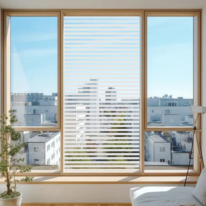 Static Cling Window Film - Frosted 3D Decorative Vinyl
