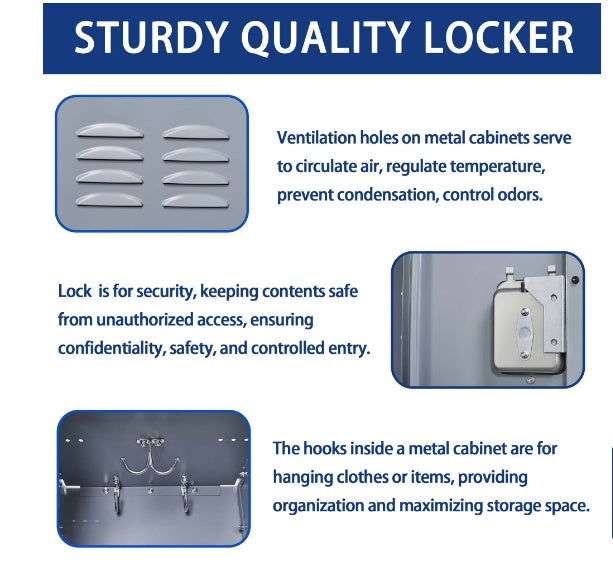 Metal Lockers With Locks