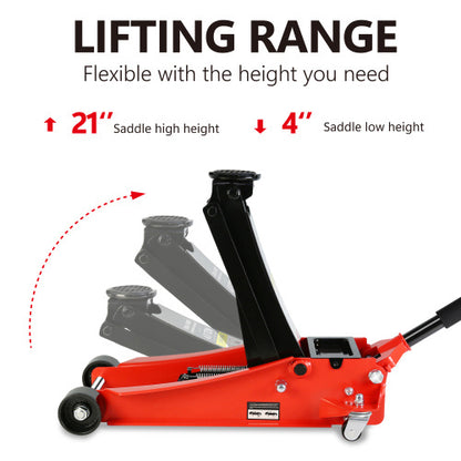 4 Ton Low Profile Floor Jack Unavailable Platforms- Welfel , Temu