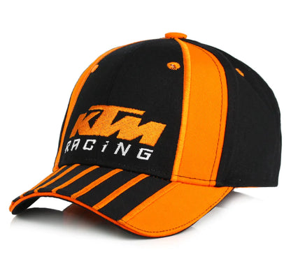 KTM Racing Cap for Off-Road Motorcycles and Baseball
