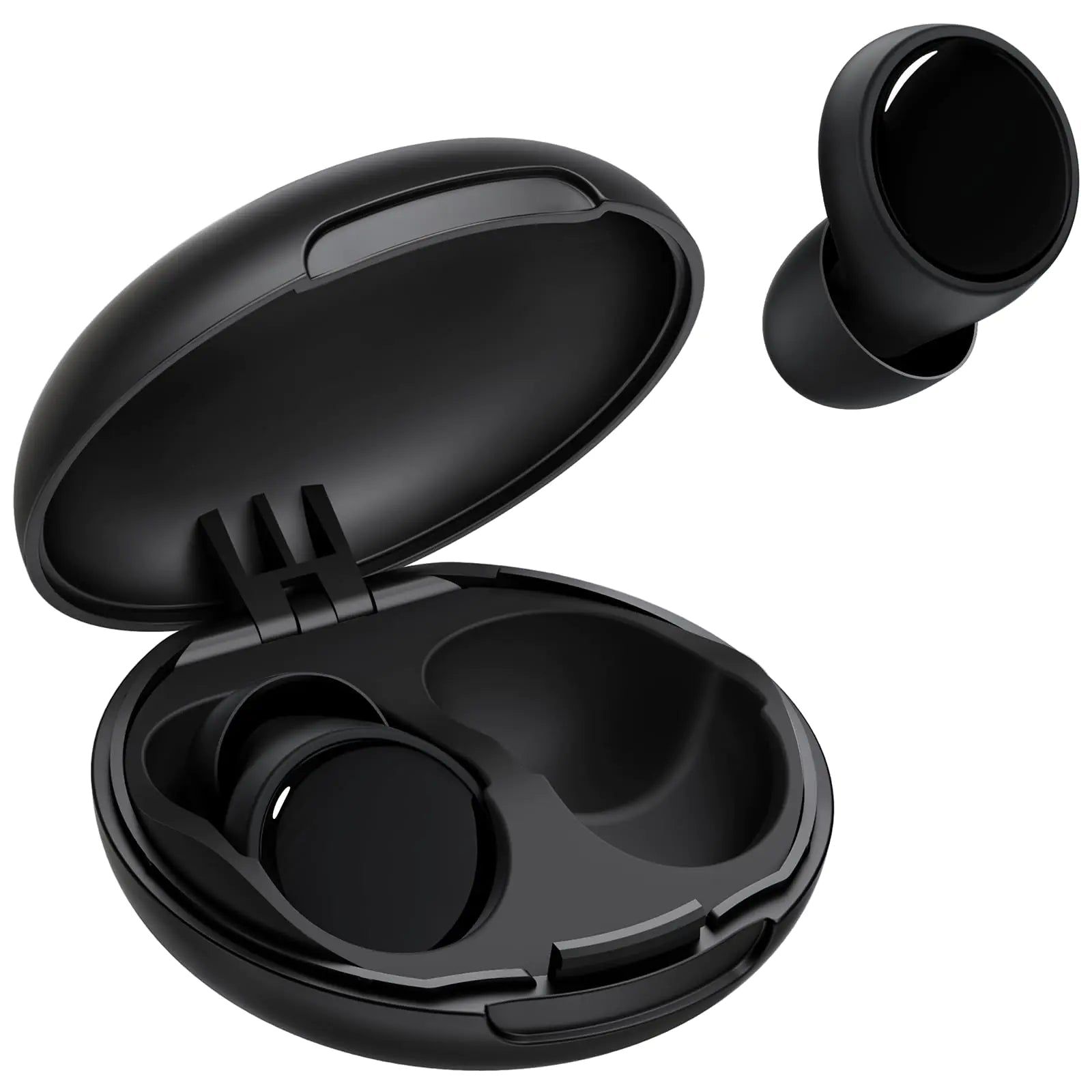 Ear Plugs for Sleeping Noise Cancelling Soft Ear Plugs 45dB Reusable Ear Plugs for Noise Reduction with 8 Ear Tips Silicone Hearing Protection Earplugs for Sleep Work for Concert Black by Anti Spier