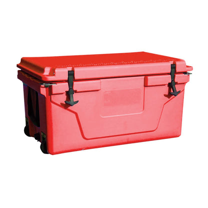 Khaki color ice cooler box 65QT camping ice chest beer box outdoor fishing cooler by Dropsure