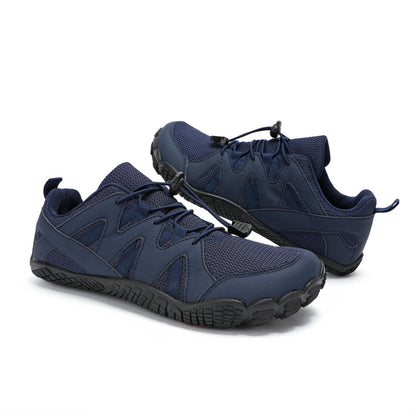 Men's outdoor thick-soled mesh anti-slip and wear-resistant hiking shoes and casual shoes