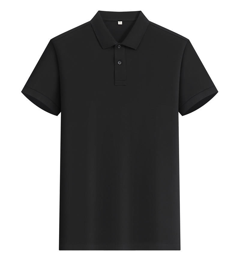 200g Island cotton polo shirt, cotton , cashmere texture, silk luster, moisture-wicking, anti-wrinkle, wear-resistant, short-sleeved