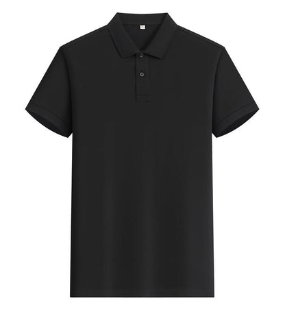 200g Island cotton polo shirt, cotton , cashmere texture, silk luster, moisture-wicking, anti-wrinkle, wear-resistant, short-sleeved