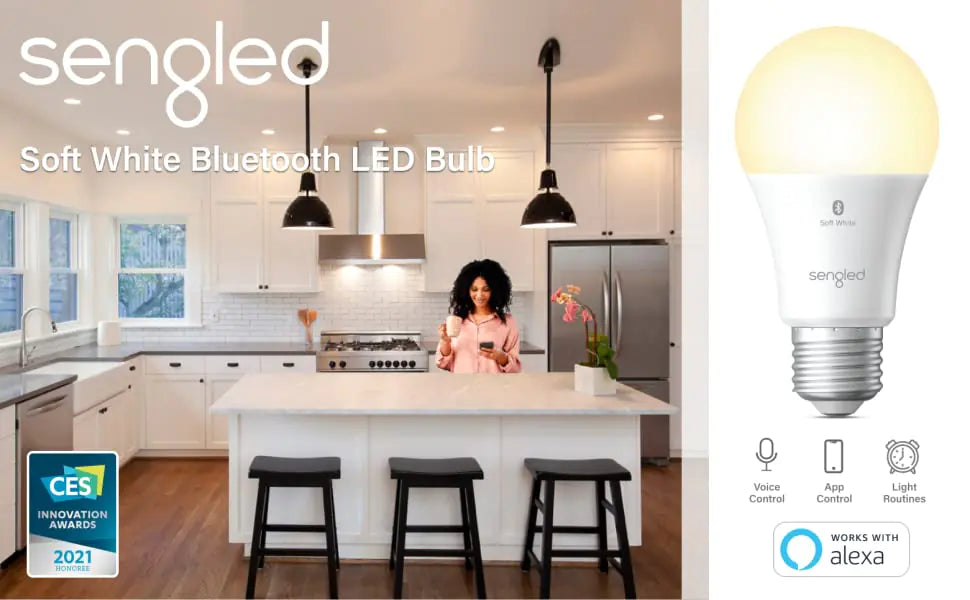 LED Smart Light Bulb, Alexa Compatible