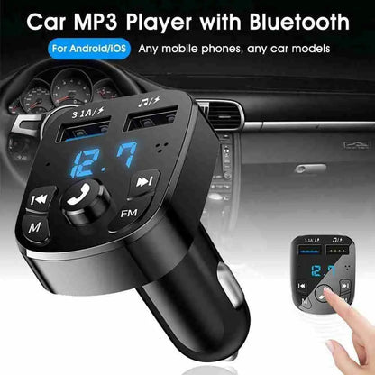 Bluetooth FM Transmitter Car Player Kit