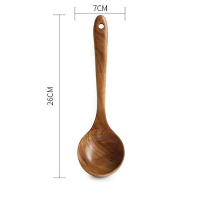 Essential Non-Stick Cookware & Wooden Spoon Set