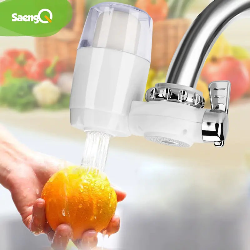 SaengQ Water filter Water Purifier Clean Kitchen Faucet Washable Ceramic Percolator Filtro Rust Bacteria Removal Water Tap