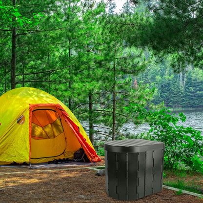 Foldable Emergency Toilet Portable Porta Potty by DailySale