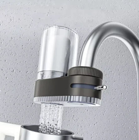 Installation-Free Faucet Water Purifier with Dual Output