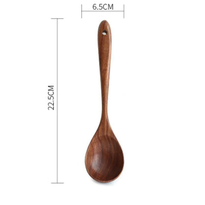 Essential Non-Stick Cookware & Wooden Spoon Set