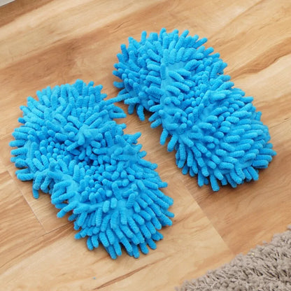 ORZ Microfiber Dust Cleaner Slippers for Floor Cleaning