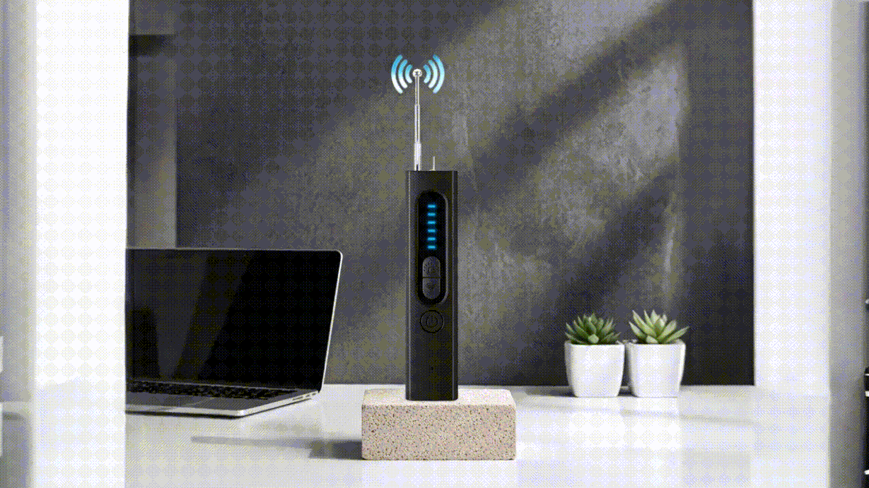 Anti spy, multi-functional surveillance detector