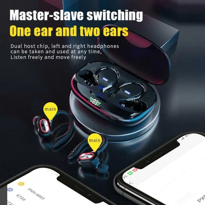 Bluetooth Headset 5.1 True Wireless Earphones Earbuds Headphones HiFi Sport TWS - Anti Spier 