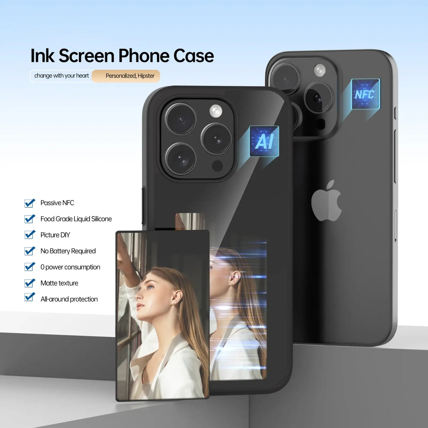 Wireless Screen Projection Phone Case