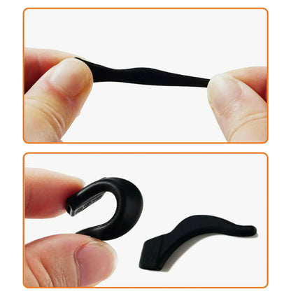 4 Pair Anti Slip Glasses Ear Hooks Tip