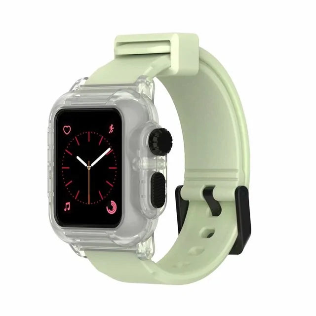 Waterproof Case And Strap Watch