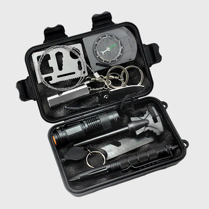 Survival Tool Set for Outdoor Emergency and Travel