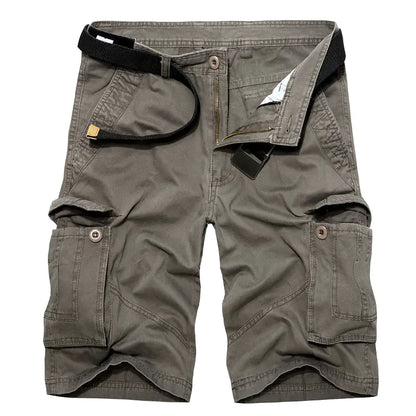 Plus Size Men's Multi Pocket Cargo Shorts