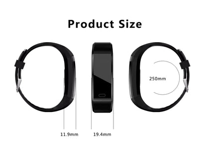 Fitness Smart Watch Activity Tracker Heart Rate For Women Men Oxygen BP Monitor - Anti Spier 