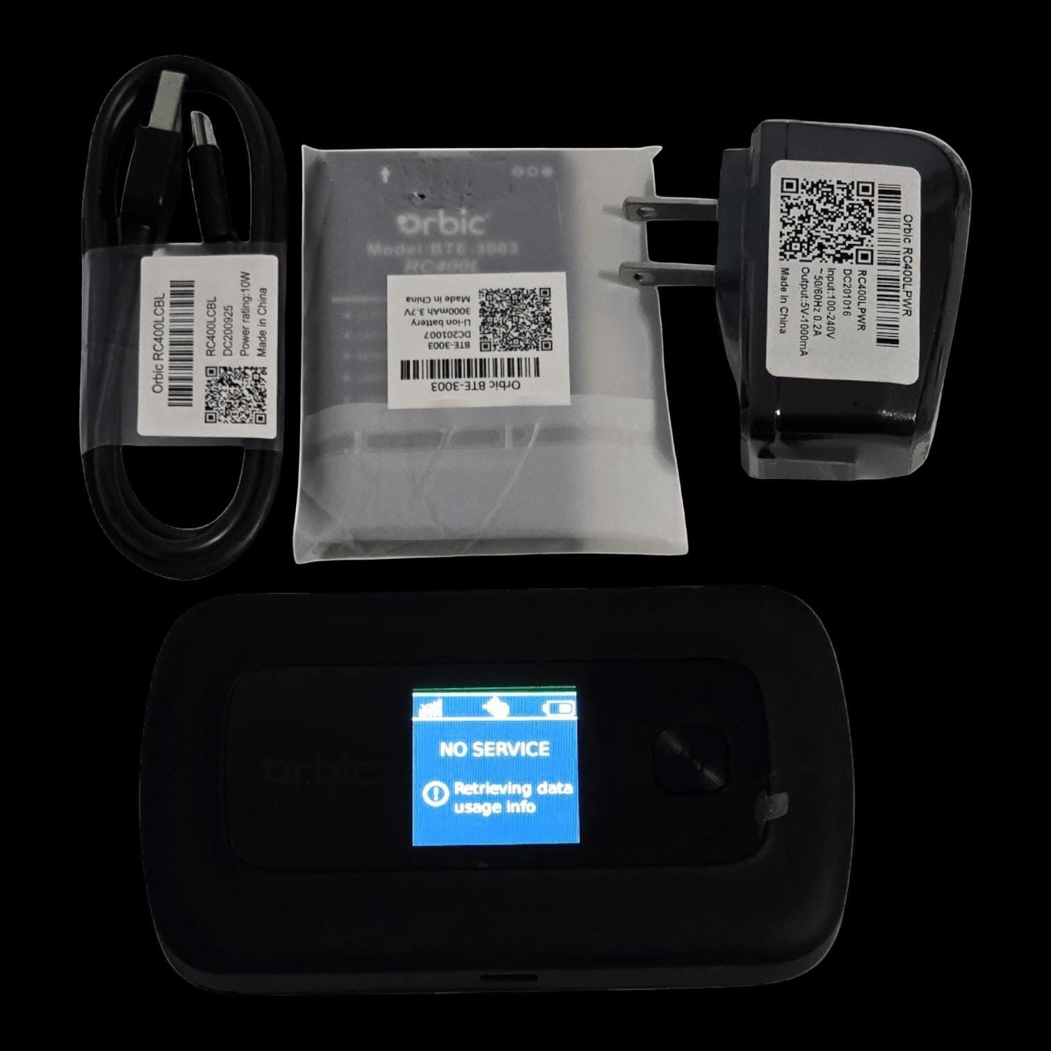 RayHunter IMSI Catcher & Stingray Detector - Orbic RC400L Mobile Hotspot by STS Technologies LLC