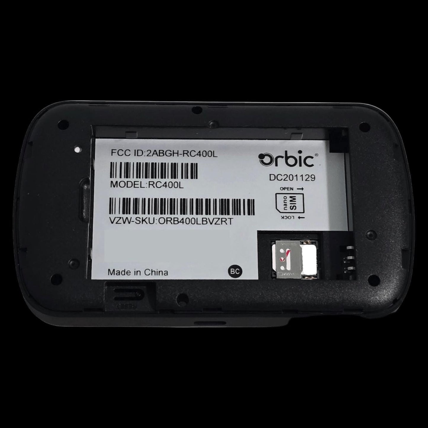 RayHunter IMSI Catcher & Stingray Detector - Orbic RC400L Mobile Hotspot by STS Technologies LLC