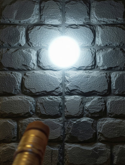 Silver Safety Flashlight Stun Shock Rechargeable Super Bright LED with Holster